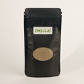Black coffee packaging with 'Hatchai' label on a white background